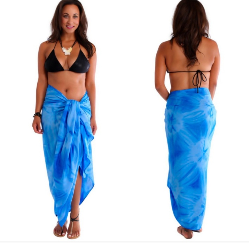 XL Beach Sarong Wrap Scarf Cover Up Shawl Resort Swim Bandana Zara Madewell Loft